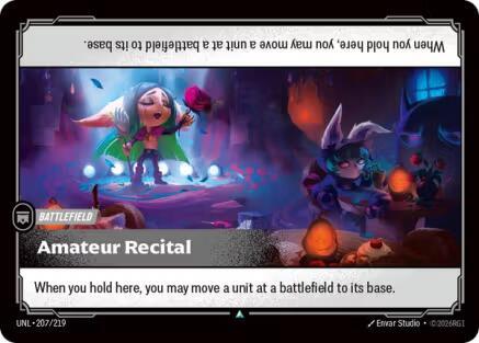 Amateur Recital - Unleashed - 207/219 - Foil - NM