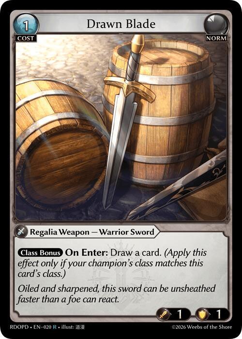 Drawn Blade - Radiant Origins: Pantheon - 020 - - NM