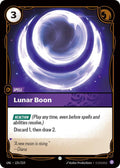 Lunar Boon - Unleashed - 125/219 - Foil - NM