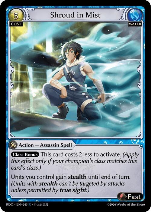 Shroud in Mist - Radiant Origins - 243 - - NM