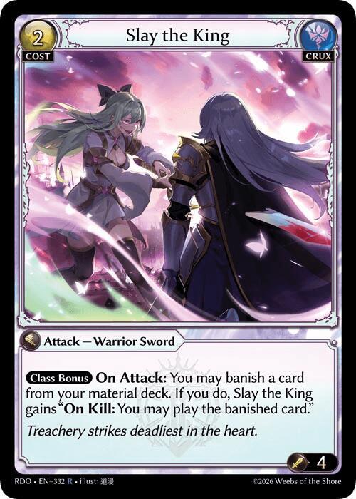 Slay the King - Radiant Origins - 332 - - NM