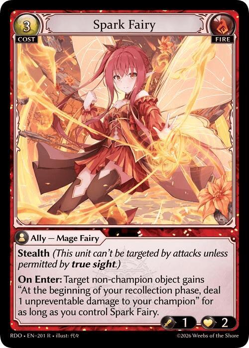 Spark Fairy - Radiant Origins - 201 - - NM