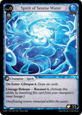 Spirit of Serene Water - Radiant Origins - 007 - - NM