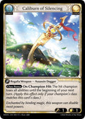 Caliburn of Silencing - Radiant Origins - 003 - Foil - NM
