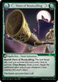 Horn of Beastcalling - Radiant Origins - 006 - Foil - NM