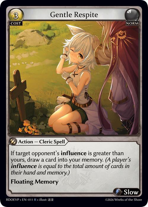 Gentle Respite - Radiant Origins Event Pack - 011 - - NM