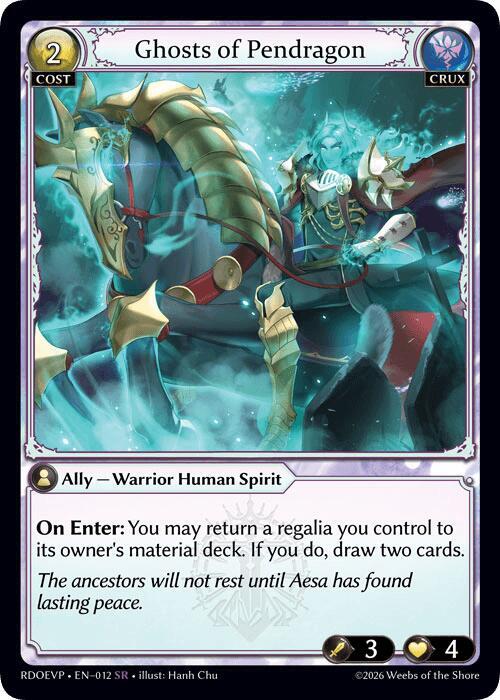 Ghosts of Pendragon - Radiant Origins Event Pack - 012 - - NM