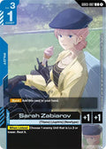 Sarah Zabiarov Store Tournament Participant Pack 04 - Gundam Promotional Cards - GD03-087 - Holo - NM