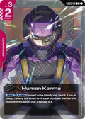 Human Karma Store Tournament Participant Pack 04 - Gundam Promotional Cards - GD03-113 - Holo - NM