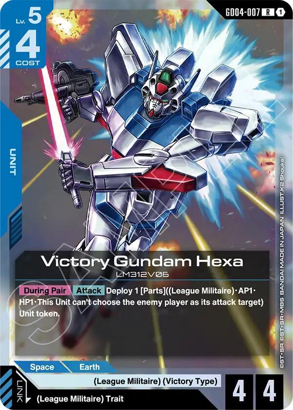 Victory Gundam Hexa - Phantom Aria - GD04-007 - Holo - NM