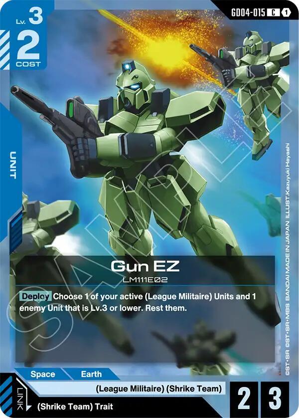 Gun EZ - Phantom Aria - GD04-015 - NM