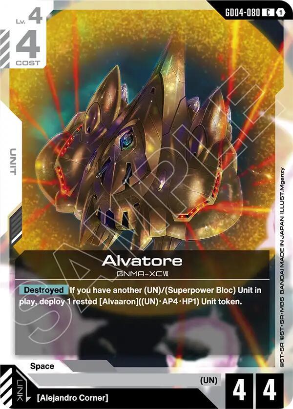 Alvatore - Phantom Aria - GD04-080 - NM