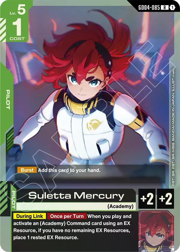 Suletta Mercury - Phantom Aria - GD04-085 - Holo - NM