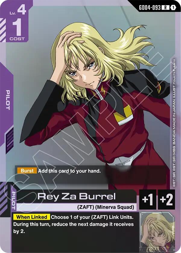 Rey Za Burrel - Phantom Aria - GD04-093 - Holo - NM