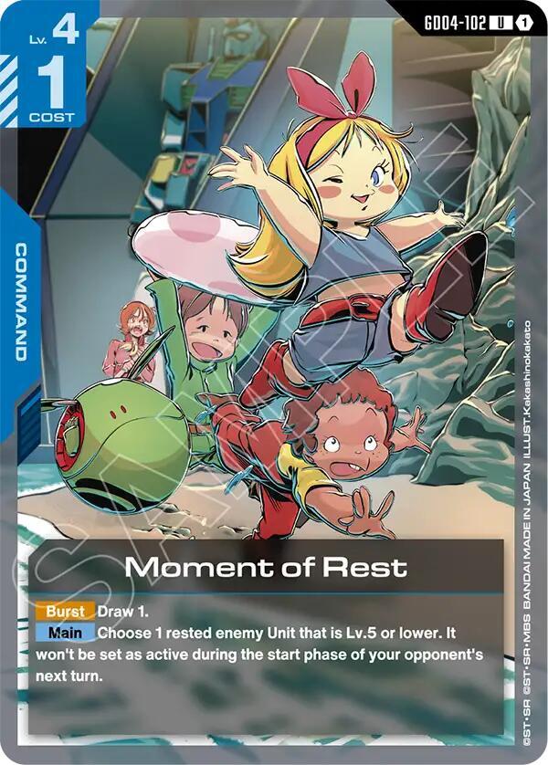Moment of Rest - Phantom Aria - GD04-102 - NM