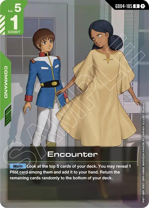 Encounter - Phantom Aria - GD04-105 - Holo - NM