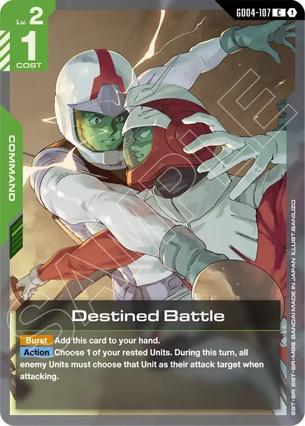 Destined Battle - Phantom Aria - GD04-107 - NM