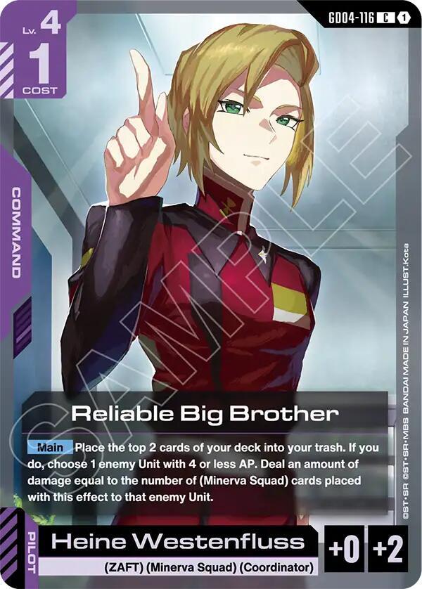 Reliable Big Brother - Phantom Aria - GD04-116 - NM