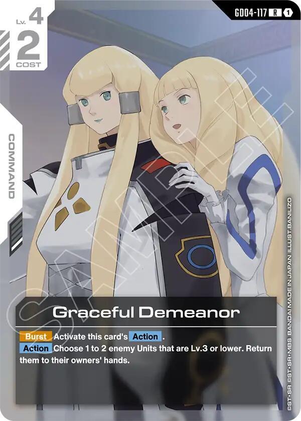 Graceful Demeanor - Phantom Aria - GD04-117 - Holo - NM
