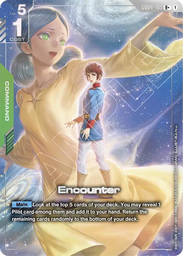 Encounter Rplus - Phantom Aria - GD04-105 - Holo - NM