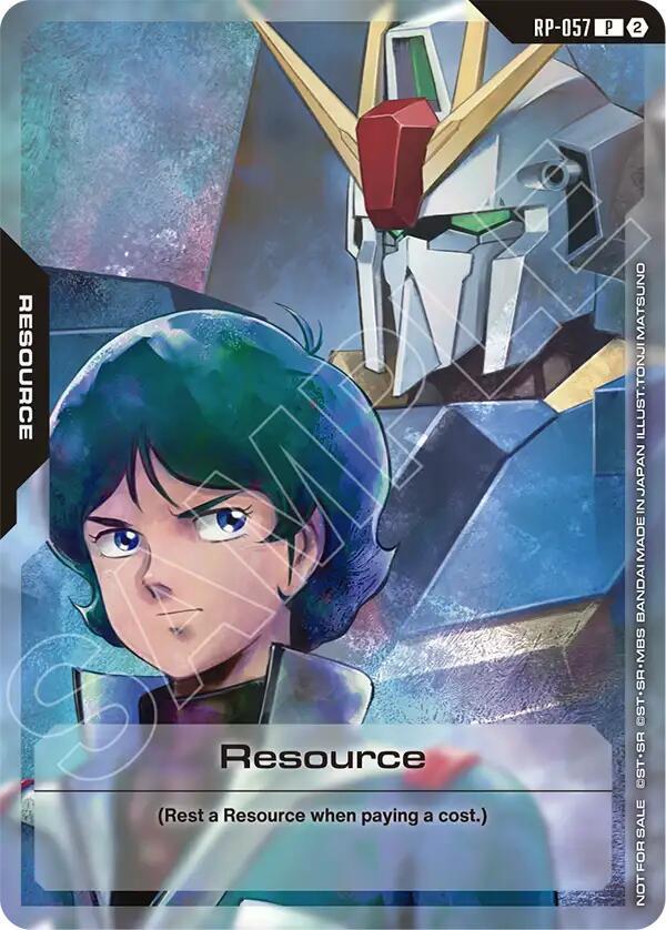 Resource RP 057 1st Anniversary Resource Pack - Promotional Resource Tokens - RP-057 - Holo - NM