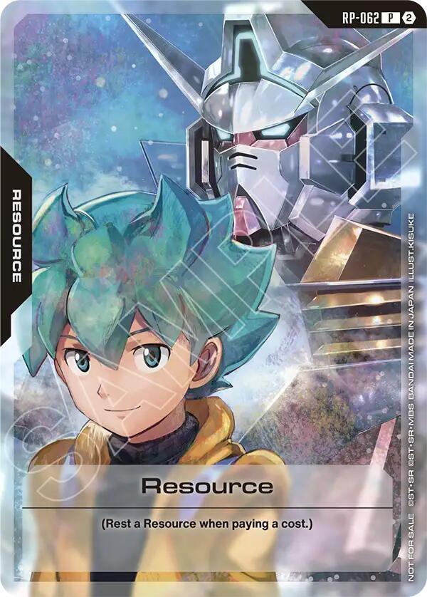 Resource (1st Anniversary Resource Pack) - Promotional Resource Tokens - RP-062 - Holo - NM