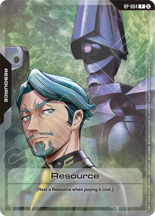 Resource RP 064 1st Anniversary Resource Pack - Promotional Resource Tokens - RP-064 - Holo - NM