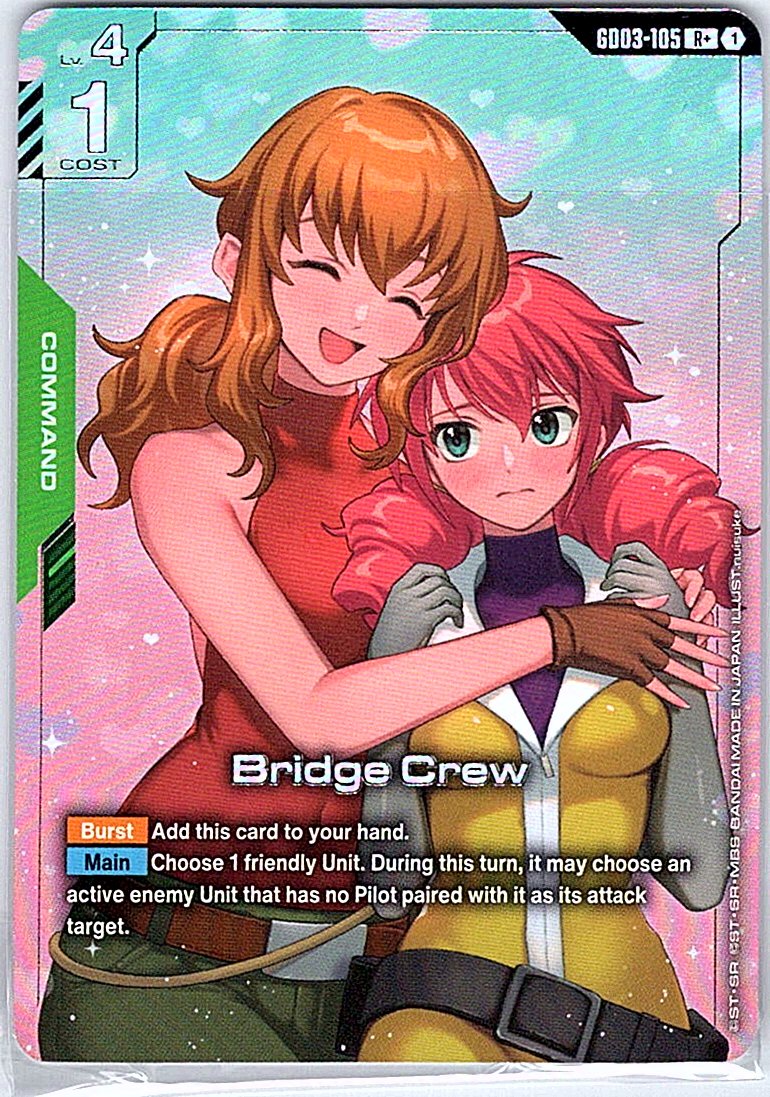 Bridge Crew (R+) - Steel Requiem - GD03-105 - Holo - NM