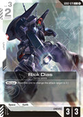 Rick Dias Store Tournament Participation Pack 05 - Gundam Promotional Cards - GD02-079 - Holo - NM