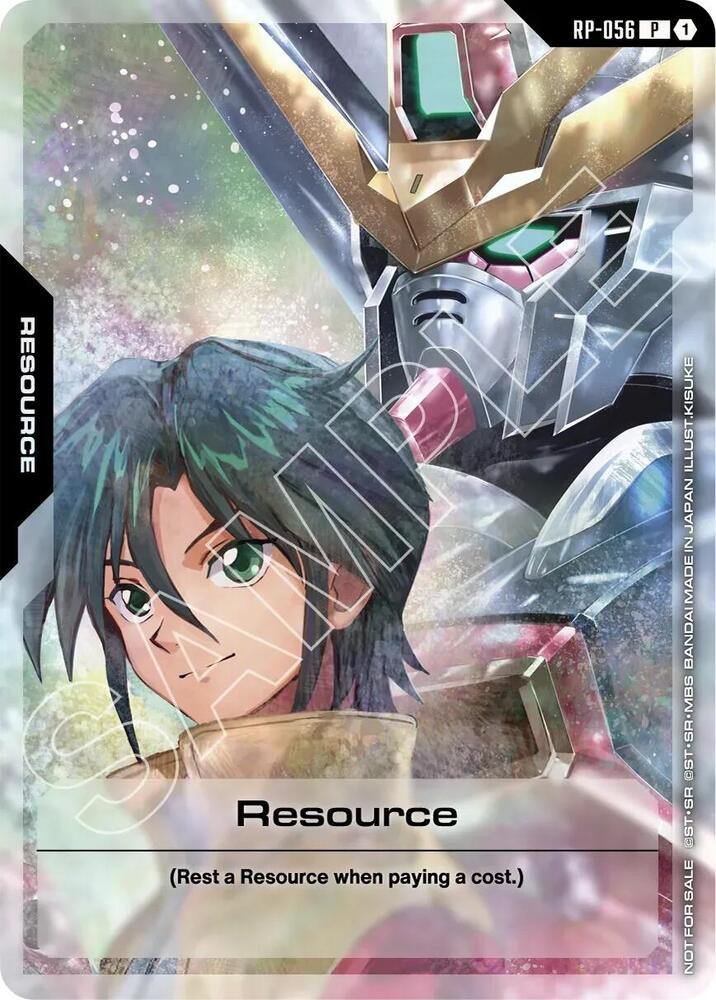 Resource RP 056 ST10 EB01 Release Event - Promotional Resource Tokens - RP-056 - Holo - NM