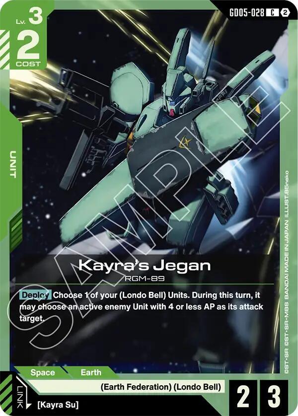 Kayras Jegan - Freedom Ascension - GD05-028 - NM