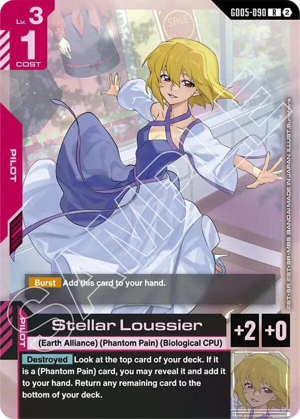 Stellar Loussier - Freedom Ascension - GD05-090 - Holo - NM