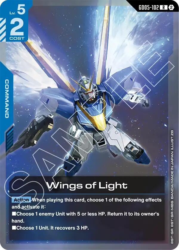 Wings of Light - Freedom Ascension - GD05-102 - Holo - NM