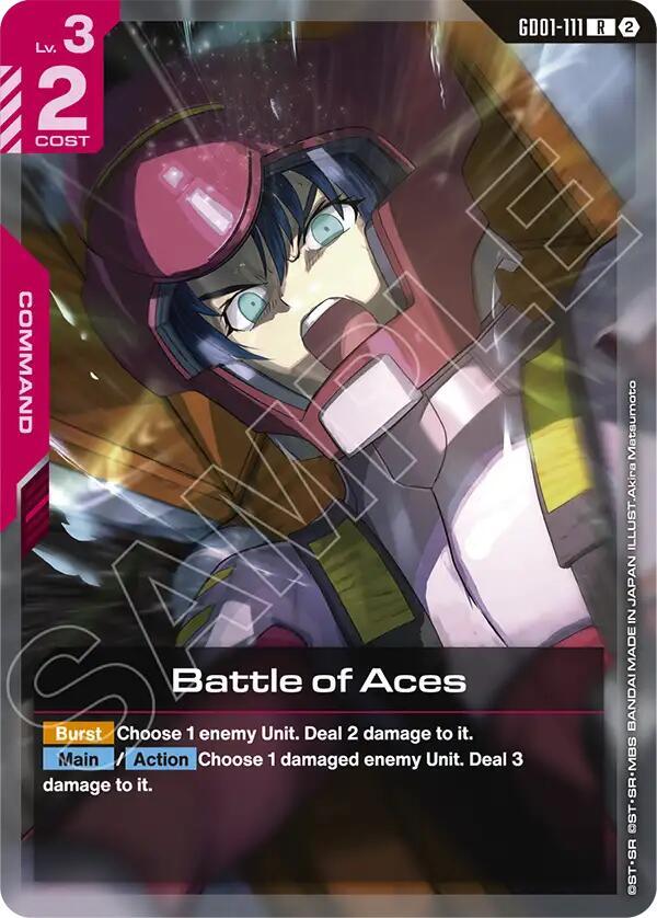 Battle of Aces - Deck Build Box Freedom Ascension - GD01-111 - NM