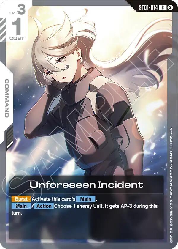 Unforeseen Incident - Deck Build Box Freedom Ascension - ST01-014 - NM