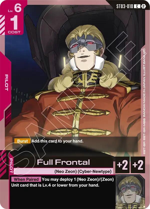 Full Frontal - Deck Build Box Freedom Ascension - ST03-010 - NM