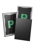 Palms Off Gaming Blackout Deck Sleeves - Standard - 100pc - Black