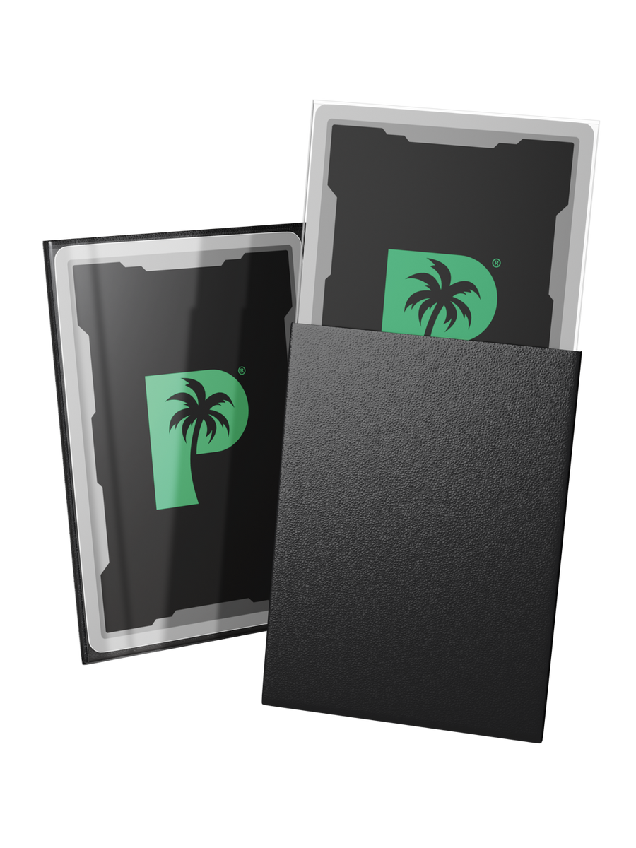 Palms Off Gaming Blackout Deck Sleeves - Standard - 100pc - Black