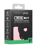 Palms Off Gaming Blackout Deck Sleeves - Standard - 100pc - Rose - Matte