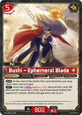 Bushi – Ephemeral Blade - Dawn of Palpagos - BP01-004-SR - Lucky Lucky - NM