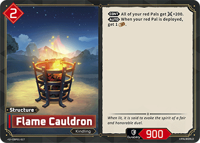 Flame Cauldron - Dawn of Palpagos - BP01-017 - NM