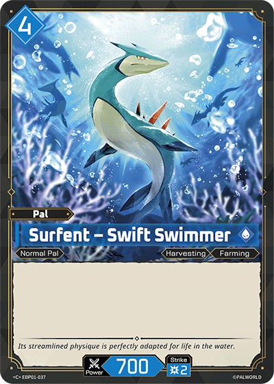 Surfent – Swift Swimmer - Dawn of Palpagos - BP01-037 - NM