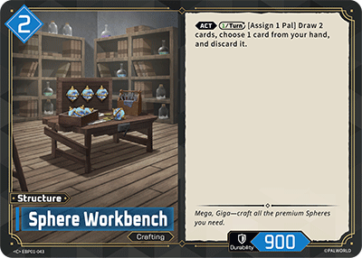 Sphere Workbench - Dawn of Palpagos - BP01-043 - NM