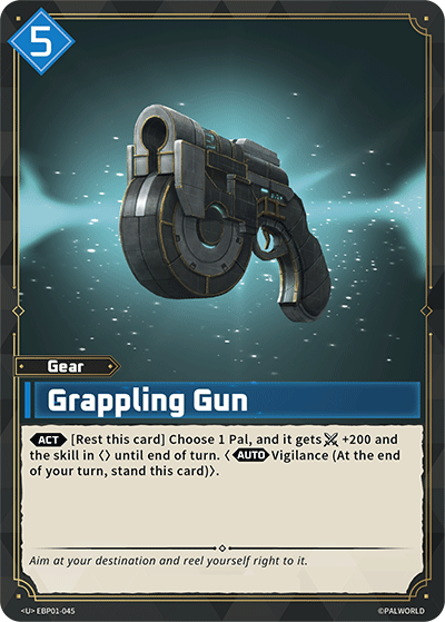 Grappling Gun - Dawn of Palpagos - BP01-045 - NM