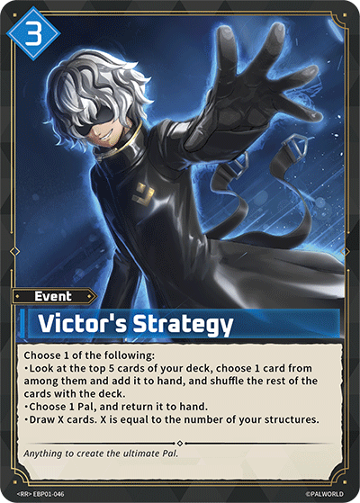 Victor's Strategy - Dawn of Palpagos - BP01-046 - NM
