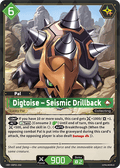 Digtoise – Seismic Drillback - Dawn of Palpagos - BP01-050 - Lucky Lucky - NM