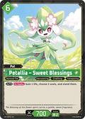 Petallia – Sweet Blessings - Dawn of Palpagos - BP01-051 - - NM