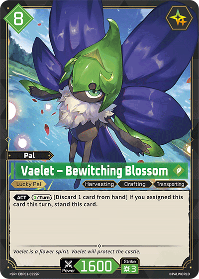 Vaelet – Bewitching Blossom - Dawn of Palpagos - BP01-055-SR - Lucky Lucky - NM