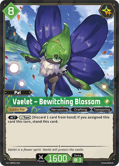 Vaelet – Bewitching Blossom - Dawn of Palpagos - BP01-055 - Lucky - NM