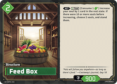 Feed Box - Dawn of Palpagos - BP01-065 - NM